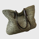 Sara | Woven Shopper Bag