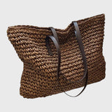 Sara | Woven Shopper Bag
