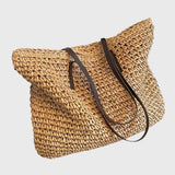 Sara | Woven Shopper Bag
