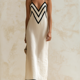 Lena – Elegantna maxi obleka slip s tankim naramnicami