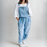 Jana | Ohlapen denim kombinezon