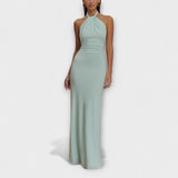 Nina | Slinky Obleka Maxikleid z Ovratnikom