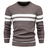 Kaufmann™ | Moodne meeste pullover triibulise mustriga