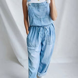 Jana | Ohlapen denim kombinezon