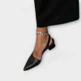 Zala | Nepravilni Slingbacks Debeli Peti