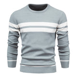 Kaufmann™ | Moodne meeste pullover triibulise mustriga