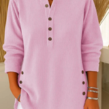 Lena | Henley tunika z gumbi