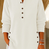 Lena | Henley tunika z gumbi