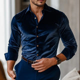 Srajca Alessandro iz žameta | eleganca z italijanskim navdihom