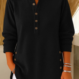 Lena | Henley tunika z gumbi