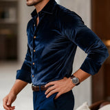 Srajca Alessandro iz žameta | eleganca z italijanskim navdihom