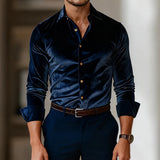 Srajca Alessandro iz žameta | eleganca z italijanskim navdihom