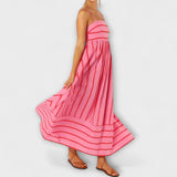 Svea - Maxi obleka v Bare Bloom