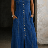 Danijela | Denim obleka v velikosti