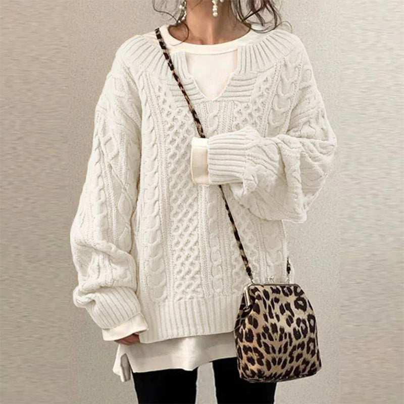 Lucija | Oversize pleten pulover