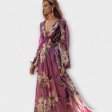 Anja | Visokokakovostna elegantna maksi obleka