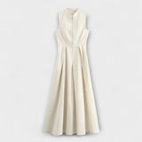 Tara - Strukturirana Midi Obleka