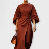 Daria | Elegantna obleka z rokavi