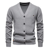 Schneider™ | Meeste topel cardigan V-kaelusega