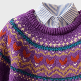 Erika | Klasičen vintage pulover