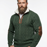 Will™ - Eleganten und bequemer Herrenpullover mit warmem Fleecekragen