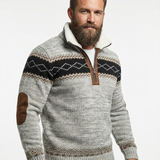 Will™ - Eleganten und bequemer Herrenpullover mit warmem Fleecekragen