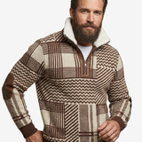 Will™ - Eleganten und bequemer Herrenpullover mit warmem Fleecekragen