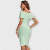 Karla | Elegantna obleka z V-izrezom