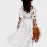 Karla | Boho midi obleka
