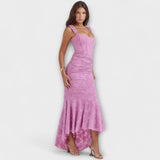 Klara | Dolga obleka z elegantnim in rafiniranem korzetom