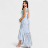 Klara | Dolga obleka z elegantnim in rafiniranem korzetom