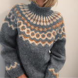 Mojca | Udoben pulover s polo ovratnikom