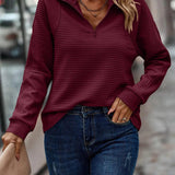 Simona | Pulover z V-izrezom