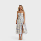Vera | Korset Midikleid Obleke