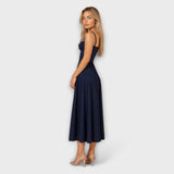 Vera | Korset Midikleid Obleke
