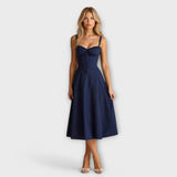 Vera | Korset Midikleid Obleke