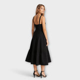 Vera | Korset Midikleid Obleke