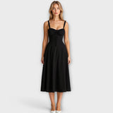 Vera | Korset Midikleid Obleke