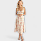 Vera | Korset Midikleid Obleke
