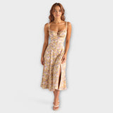 Vera | Korset Midikleid Obleke