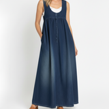 Barbara | Maxi obleka iz vintage denima