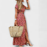 Liza | Lahka Boho maxi obleka