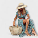 Liza | Lahka Boho maxi obleka