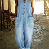 Marija | Vintage opran denim kombinezon